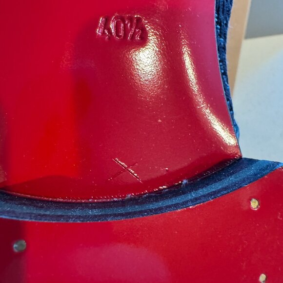 40.5 Blue/Black Christian Louboutin Alpha Male